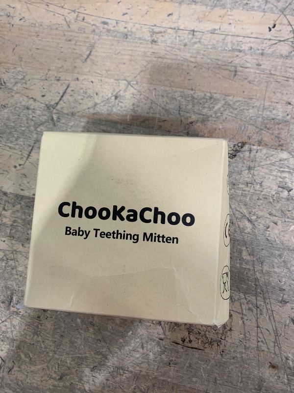 Photo 1 of 2 Packs Baby Teething Toy for 0-6 6-12 Months, Food Grade Silicone Teething Mitten, Anti Dropping Wrist Hand Teethers Baby Chew Toys for Sucking Needs, BPA Free