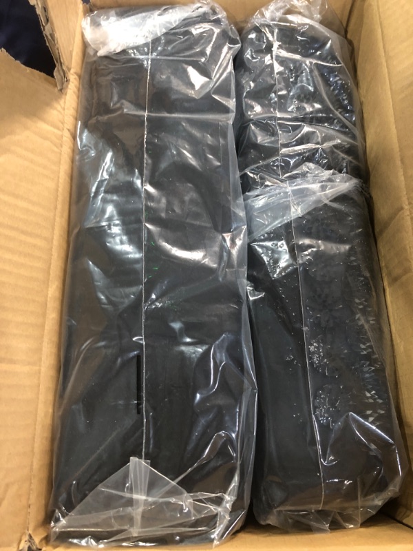 Photo 1 of ProsourceFit Acupressure Mat and Pillow Set for Back/Neck Pain Relief and Muscle Relaxation, Large - Black/Black