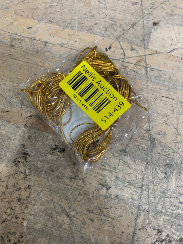 Photo 1 of 4 Pieces 5M Hair Strings for Braids Hair Accessory String, Hair Wrap String Dreadlock Braiding Rope Gold Braiding Hair Deco Styling Hair Braiding String for Hair Braiding Twist Gift Hang Tags