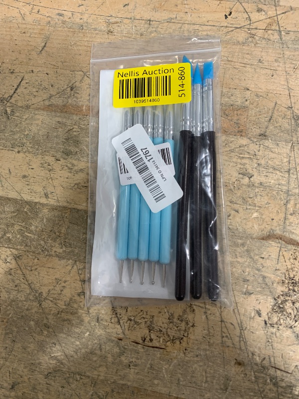 Photo 1 of 10Pcs Silicone Clay Sculpting Tool, Modeling Dotting Tool& Pottery Craft use for DIY Handicraft,Silicone Tool,Silicone Sculpting Tools