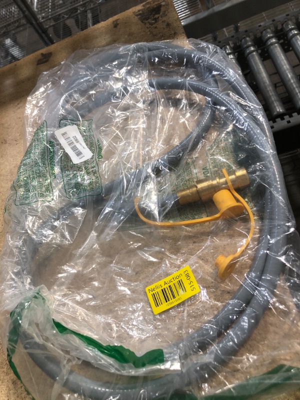 Photo 1 of Uniflasy 5249 Propane to Natural Gas Conversion Kit Fits Blackstone 28", 36" Griddles Tailgater Rangetop Combo & Single Burner Rec Stove, 3/8" Natural Hose 10Feet with Quick Connect Fitting