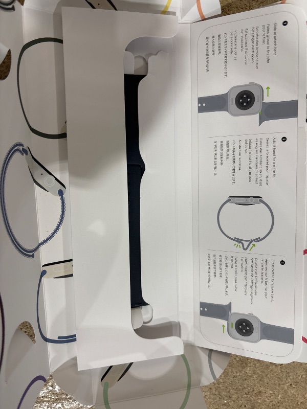 Photo 1 of Apple Watch SE (2nd Gen) [GPS 44mm] Smartwatch with Midnight Aluminum Case with Midnight Sport Band M/L. Fitness and Sleep Trackers, Crash Detection, Heart Rate Monitor, Retina Display