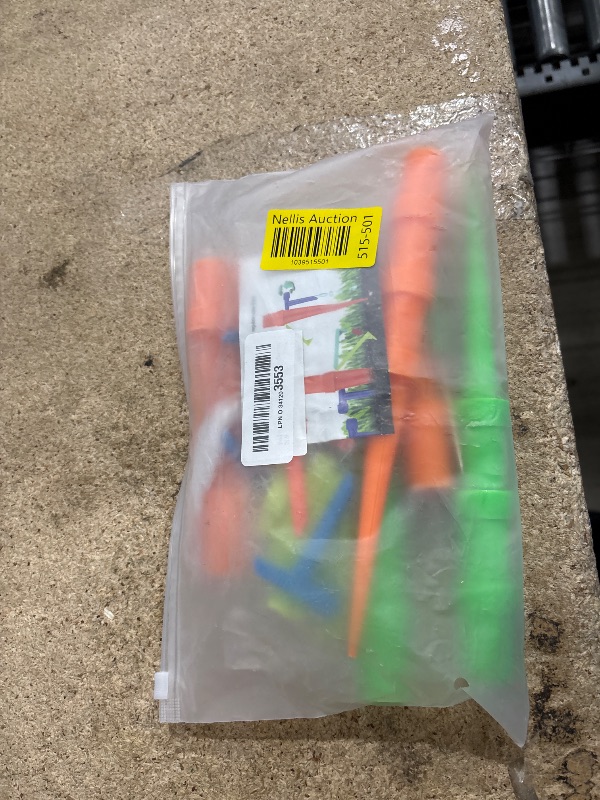 Photo 1 of ?New? Plant Self Watering Spikes Devices, Automatic Plant Drip Irrigation System with Slow Release Control Valve Switch?Adjustable Plants Waterer Devices (12, Green+Tangerine)