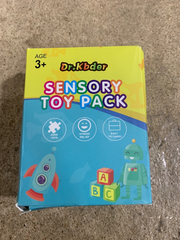 Photo 1 of 15 Pack Fidget Toys Bulk For Adults Kids Age 5-7, 8-12, Quiet Figette For Classroom ADHD Tools Calm Down Sensory Autism Stress Anxiety Item Autistic Fidgets Set School Party Favors Gifts Box For Teens