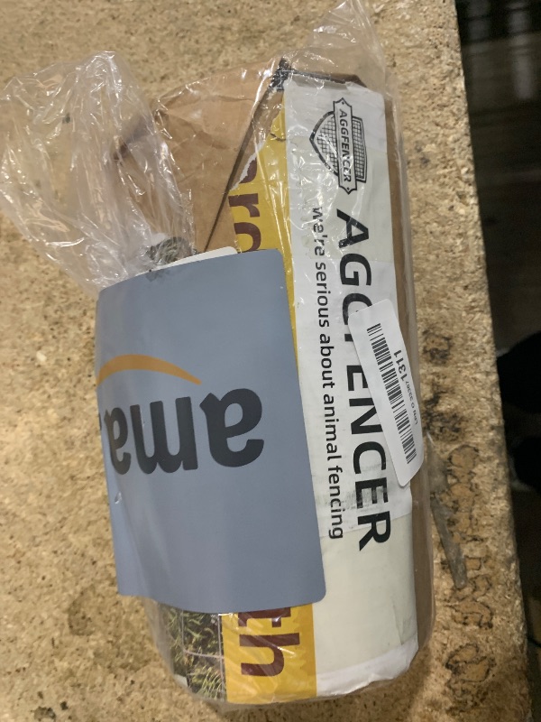 Photo 1 of AggFencer 8inch x 25ft Hardware Cloth 1/4 inch Chicken Wire Fencing 23Ga, Hot Dipped Galvanized After Welding Garden Plant Supports Welded Metal Chicken Wire Fence, Poultry Animal Netting Cage Screen
