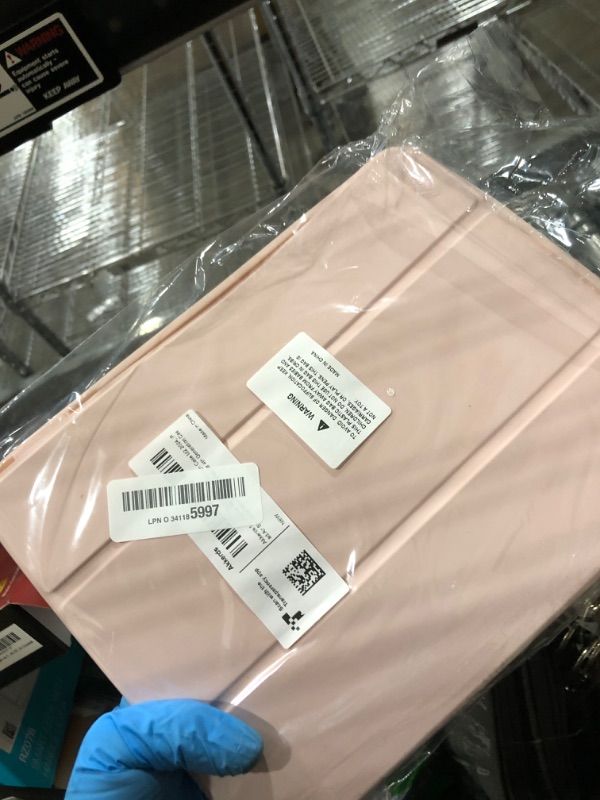 Photo 1 of Akkerds Compatible with iPad Air 11 Inch Case 7th/6th Generation (M3/M2) 2025/2024, for iPad Air 5th/4th Generation Case 10.9 Inch 2022/2020 with Pencil Holder[Auto Sleep/Wake], Pink