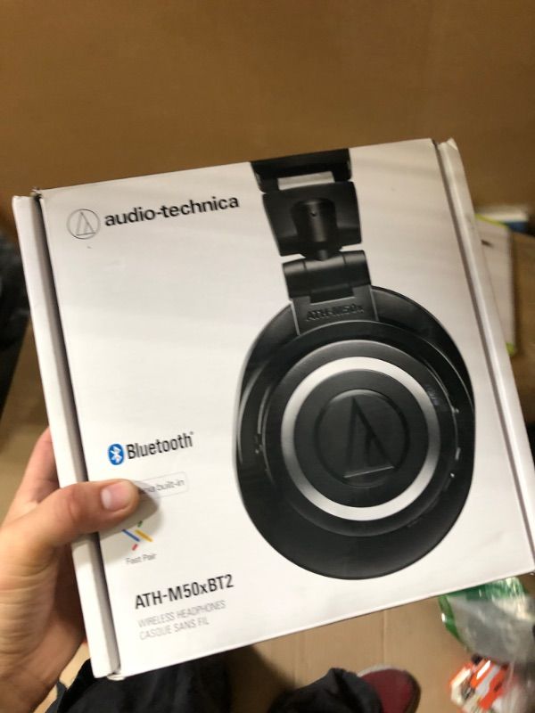Photo 1 of Audio-Technica ATH-M50xBT2 Wireless Over-Ear Headphones, Black