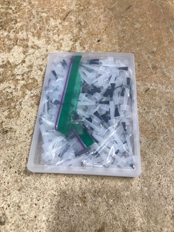 Photo 1 of 100 Pcs Disposable Dip Replacement Brush, Mini Nail Polish Replacement Brush Dipping Powder Liquid Replacement Fine Soft bristles Brush for Salon