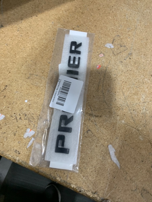 Photo 1 of 1Pc Equinox Premier Liftgate Nameplate Letter Logo Badge Emblem Replacement for Equinox (Matte Black)