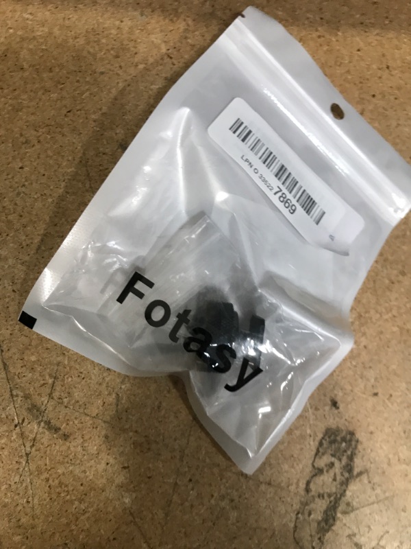 Photo 1 of (2 Packs) Fotasy Hot Shoe to 1/4 Adapter, Camera Hot Shoe Mount Adapter, Flash Shoe to 1/4"-20 Male Post Adapter with Locking Disk
