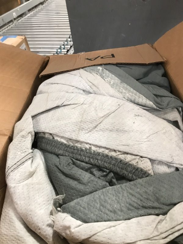 Photo 1 of Armor All Heavy Duty Premium All-Weather Truck Cover by Season Guard; Max Protection from Sun Rain Wind & Snow for Trucks from 233" to 249" Total Length; Indoor & Outdoor Use, Grey (1270122SG)