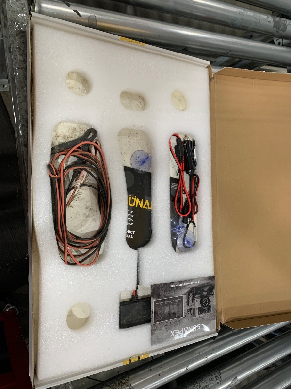 Photo 1 of SUNAPEX 30W 12V Solar Panel Battery Charger Maintainer, Portable Waterproof Solar Trickle Charger with Built-in Charge Controller, Cig Plug, Alligator Clips, O-Rings for Car, Truck,Tractor, Boat, etc