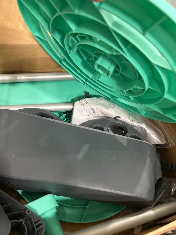 Photo 1 of (USED/FAIR) HVNPSH Garden Hose Reel Cart, Hold Up to 75-150 Ft of 5/8 Inch Hose, Water Hose Reel Cart with Wheels, Mobile Hose Reel Cart For Car Washing, Garden Watering, Outside Use