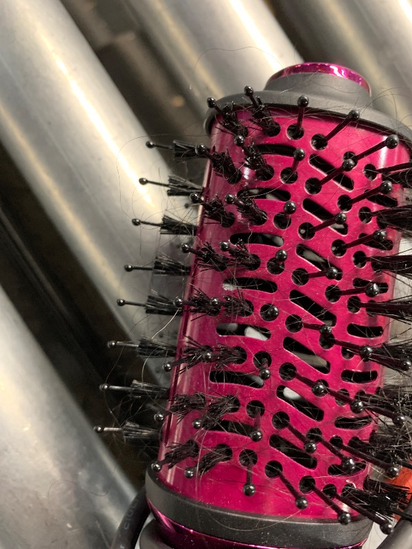 Photo 1 of ***(HEAVILY USED/ SEE NOTES)***
DORISILK Small Dual Voltage Blow Dryer Brush,4 in 1 Blow Dryer Brush for Drying Straightening Curling Volumizing?Travel Hot Air Styler with 2 Inch Oval Barrel