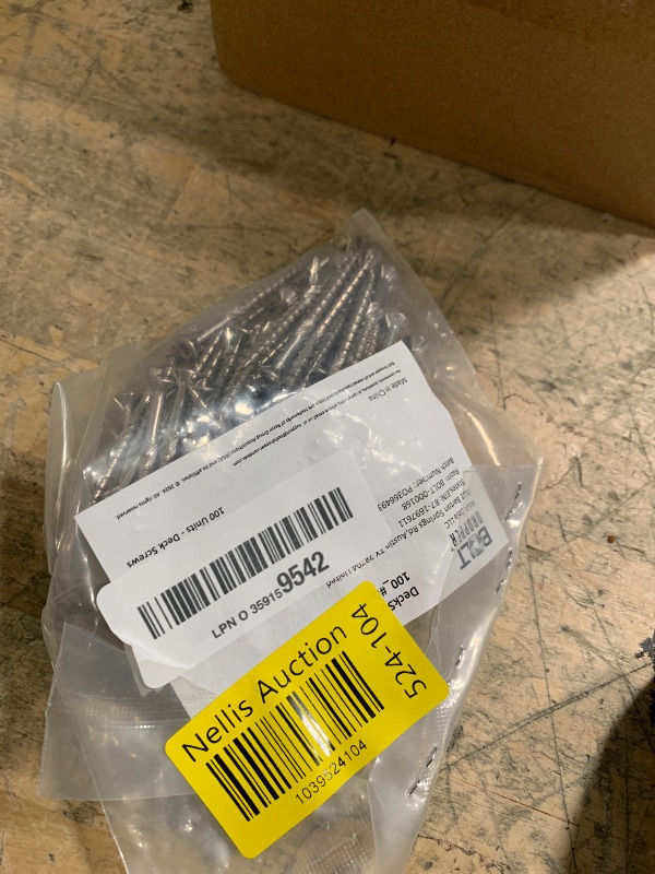 Photo 1 of #8 x 2 Stainless Deck Screws, (100 Pack) Torx Drive, Type 17 Wood Cutting Point, 18-8 (305) Stainless Steel, Hidden Fasteners Corrosion Resistant, by Bolt Dropper, Deck Screws