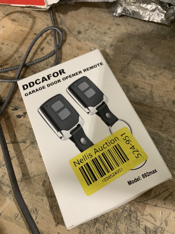 Photo 1 of 2 Garage Door Opener Remote, for Lift Master Chamberlain Craftsman Garage Door Opener Remote 893LM 893Max 891LM 971LM 973LM 371LM 373LM, Red Orange Green Yellow Purple Learn Button Garage Door Remote