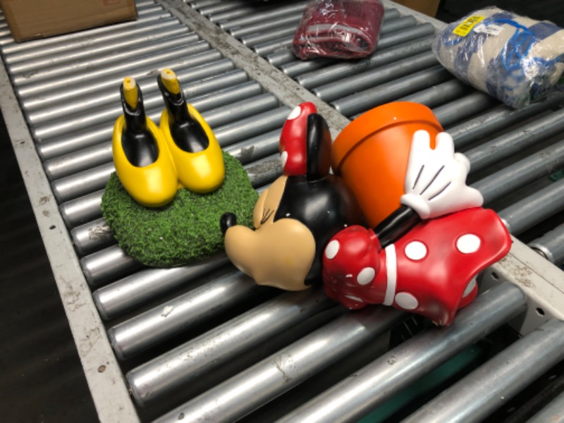 Photo 1 of ***MAJOR DAMAGE - SEE COMMENTS***
20" H Polyresin Disney Minnie Flowerpot (Only fit for Plastic Pot Under 5.75” D x 5.75” H)