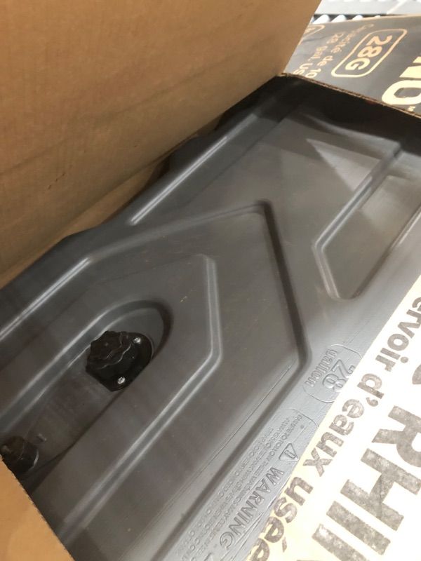 Photo 1 of ***PARTS ONLY***Camco Rhino 28-Gallon RV Tote Tank - Features Large Heavy-Duty No-Flat Wheels & Built-in Gate Valve - Removable Steel Tow Adapter, 3’ Sewer Hose & More RV Accessories (39004)
