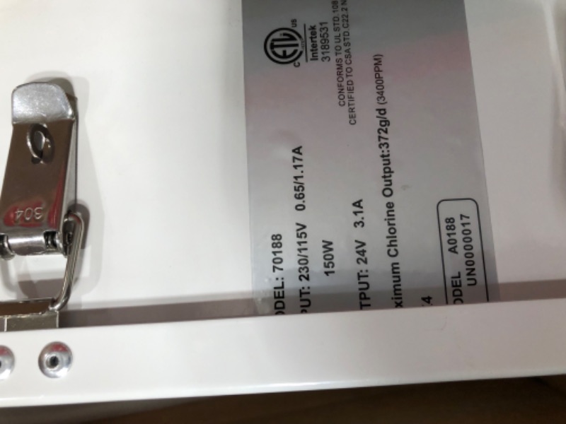 Photo 1 of Ecoraiser Salt Water Pool Chlorinator System, Low Maintenance & Energy Efficient Above Ground &Inground Pool Saltwater System for Pools Up to 15,000 Gallons, Cell Salt 5