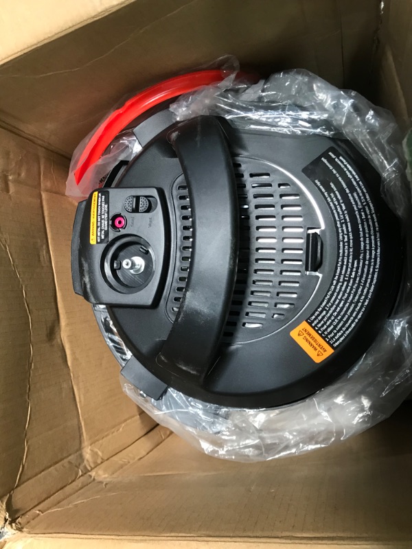 Photo 1 of Instant Pot Pro 10-in-1 Pressure Cooker, Slow Cooker, Rice/Grain Cooker, Steamer, Sauté, Sous Vide, Yogurt Maker, Sterilizer, and Warmer, Includes App With Over 800 Recipes, Black, 6 Quart