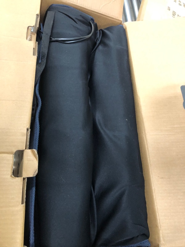 Photo 1 of ***PARTS ONLY***COMFIER Full Body Massage Mat,10 Vibrating Motors Massage Pad with APP Control and Movable Shiatsu Neck Massage Pillow, 4 Heating Pads for Neck,Shoulders,Back Massager, Black