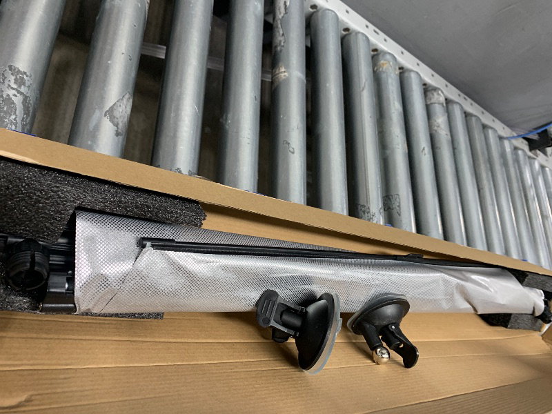 Photo 1 of (item sold for parts) Retractable Windshield Sunshade with Size-Adjustable - Large Auto Visors Sunshade Fits Windshields of Various Models with Suction Cups