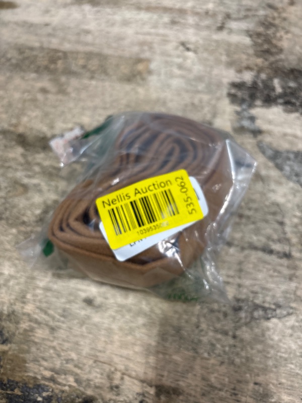 Photo 1 of Fendawn Strive Double-Sided Coat Belt Decorative Wide Clothes Belt Bow Tie Belt, Camel Color