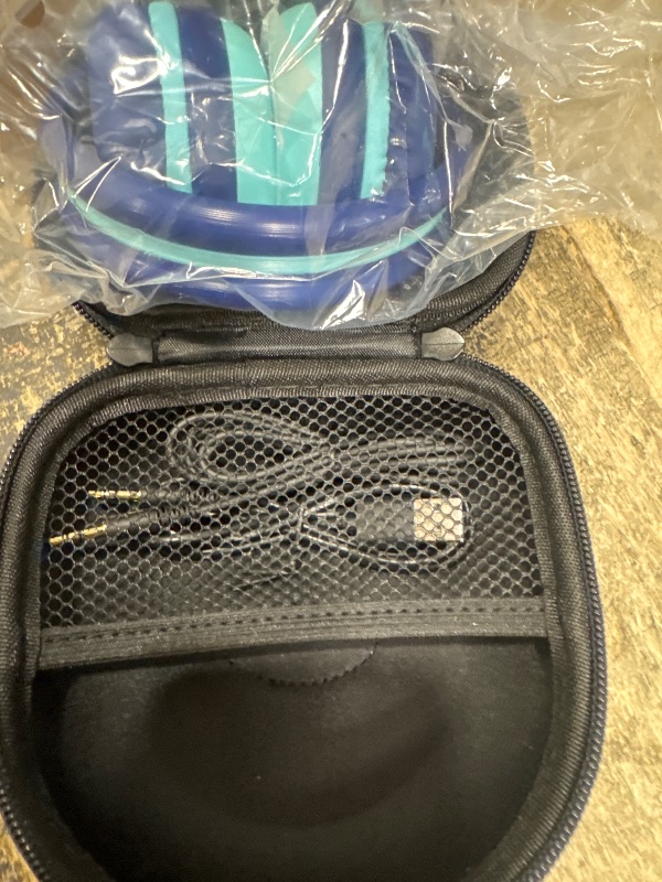 Photo 1 of *PHOTO FOR REFERENCE* Kids Headphones for School, 3.5mm Jack Wired Headphones for Kids with Safe Volume Limiter, HD Stereo Sound On-Ear Girls Boys Toddler Headphone for Tablet, iPad, Kindle(Blue)
