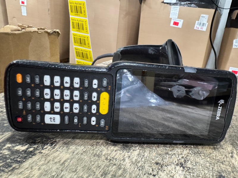 Photo 1 of *UNABLE TO FULLY TEST//BATTERY DEAD* Zebra MC3300 Premium Handheld Mobile Computer Data Collection Terminal Barcode Scanner Running Android 7.1.2 MC330K-GE4HA3US
