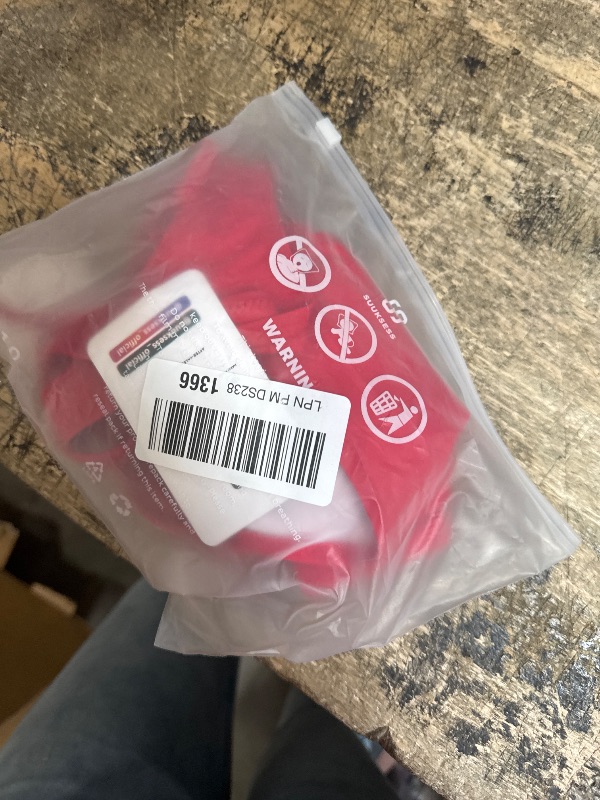 Photo 1 of 2 PIECE RED BIKINI SUIT SMALL 