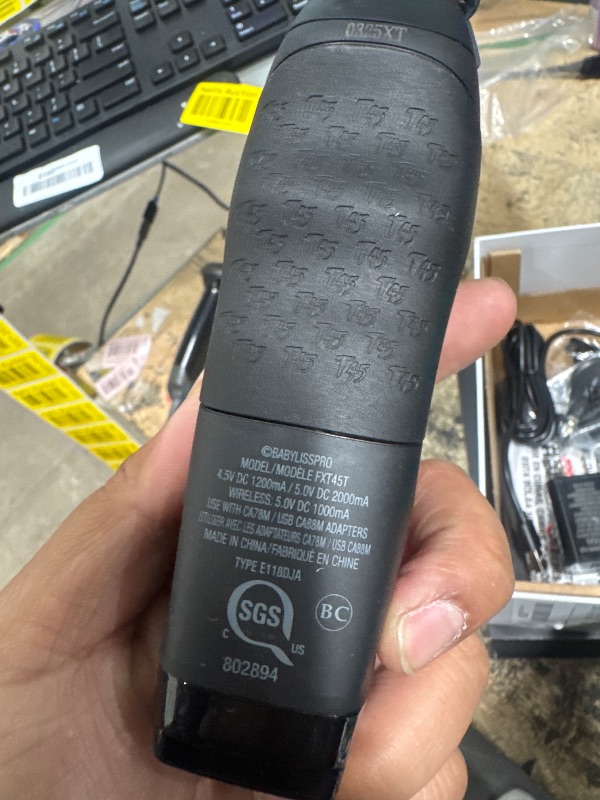 Photo 1 of *POWERS ON* BaBylissPRO x Tomb45 Wireless-Charging Hair Trimmer for Men