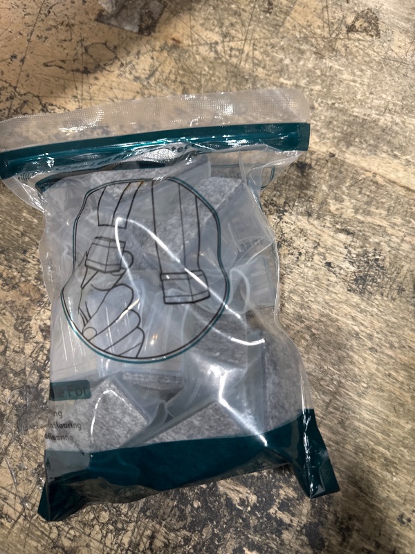 Photo 1 of 1" x 2" Rectangle Chair Leg Protectors for Hardwood Floors, Silicone Covers to Protect Wood Tile Floors Felt Pads Furniture Leg Caps Reduce Noise,Easy to Move.16 PCS Clear.