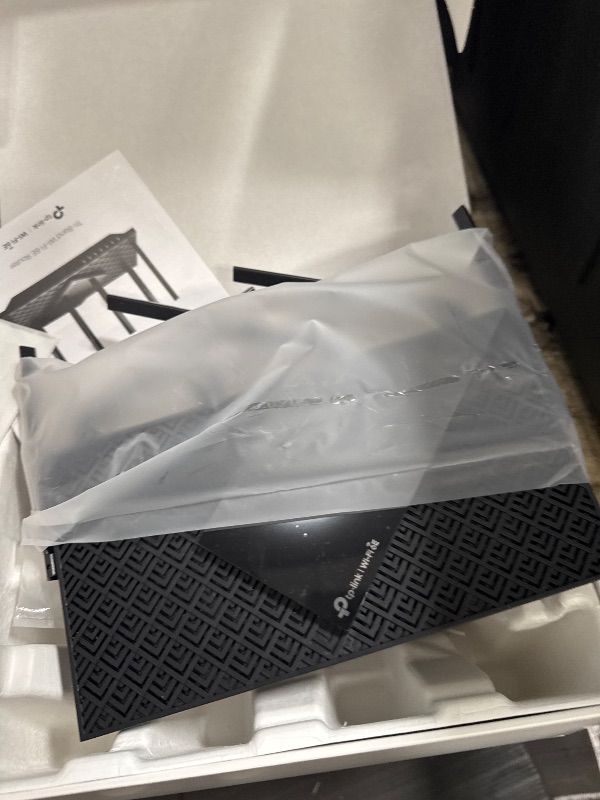 Photo 1 of *UNABLE TO FULLY TEST* TP-Link AXE5400 Tri-Band WiFi 6E Router (Archer AXE75)- Gigabit Wireless Internet Router, ax Router for Gaming, VPN Router, OneMesh, WPA3, Black