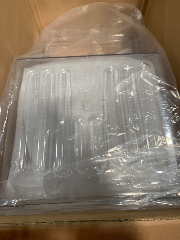 Photo 1 of [2 Pack]Upgraded 240337103 Refrigerator Crisper Drawers Bins Suitable For Frigidaire Kenmore Refrigerator,240337103 Crisper Bin Drawer Replacement Drawer Parts AP2115741, 240337100, 240337102