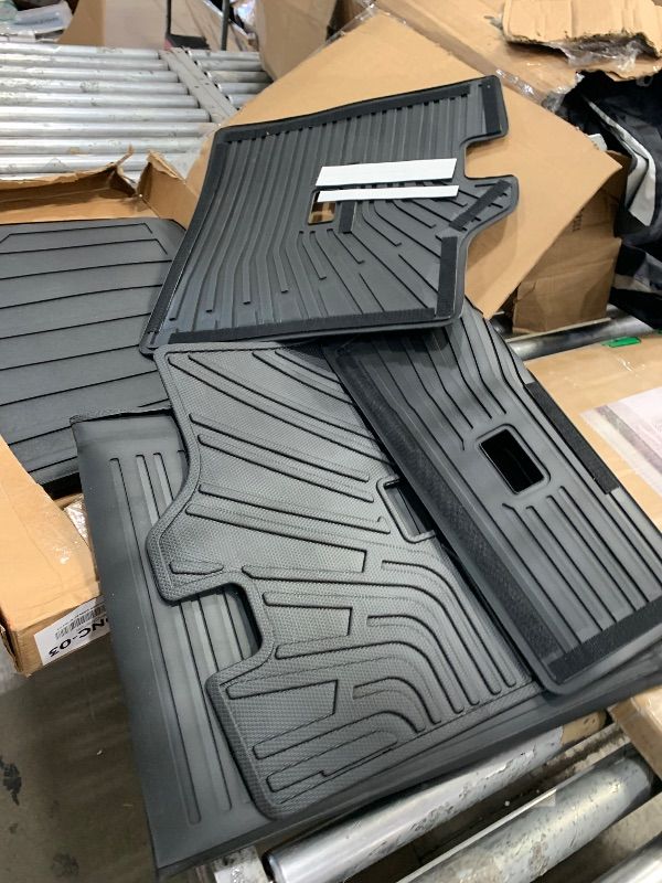 Photo 1 of All Weather Floor Mats Cargo Mat Fit for Mazda CX-5 2025 2024 2023 2022 2021 2020 2019 2018 2017 TPE Rubber Liners CX5 Accessories All Season Guard Odorless Anti-Slip Floor & Trunk Liners