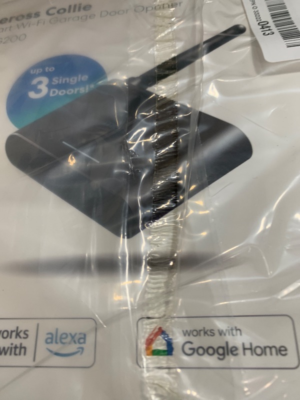 Photo 1 of Smart Garage Door Opener Remote with External Antenna, Compatible with Amazon Alexa, SmartThings, Control Up to 3 Single Doors(with 2 Door Sensors)