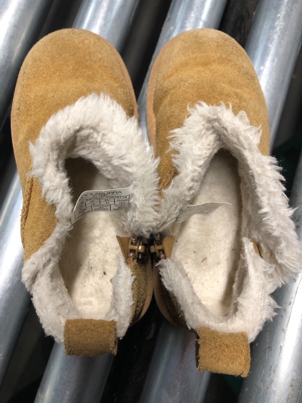 Photo 1 of **SOLES ARE DIRTY, TOE PART IS A BIT FADED** Koolaburra by UGG Kid's Koola Ultra Mini Boot, Chestnut, 13