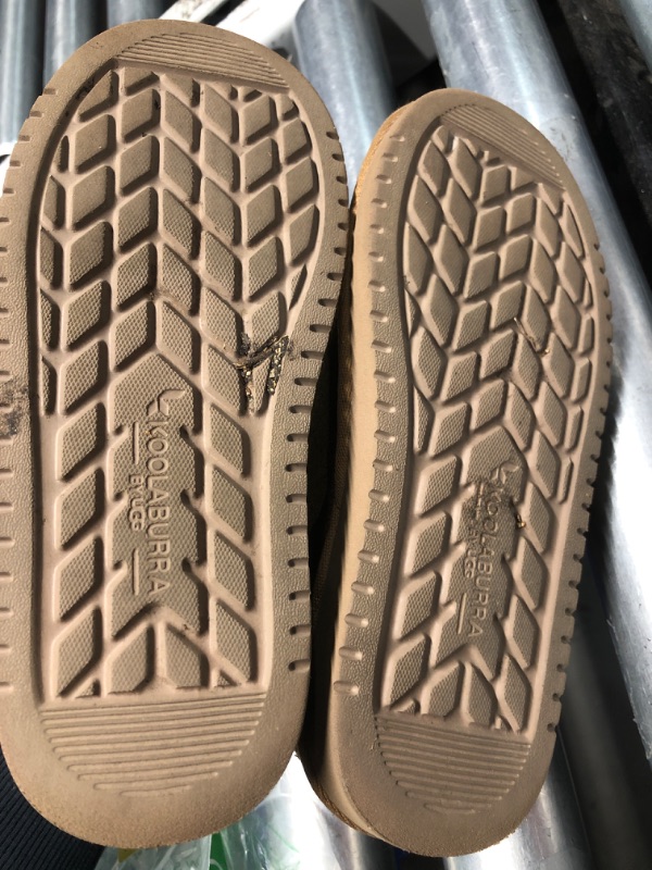 Photo 1 of **SOLES ARE DIRTY, TOE PART IS A BIT FADED** Koolaburra by UGG Kid's Koola Ultra Mini Boot, Chestnut, 13