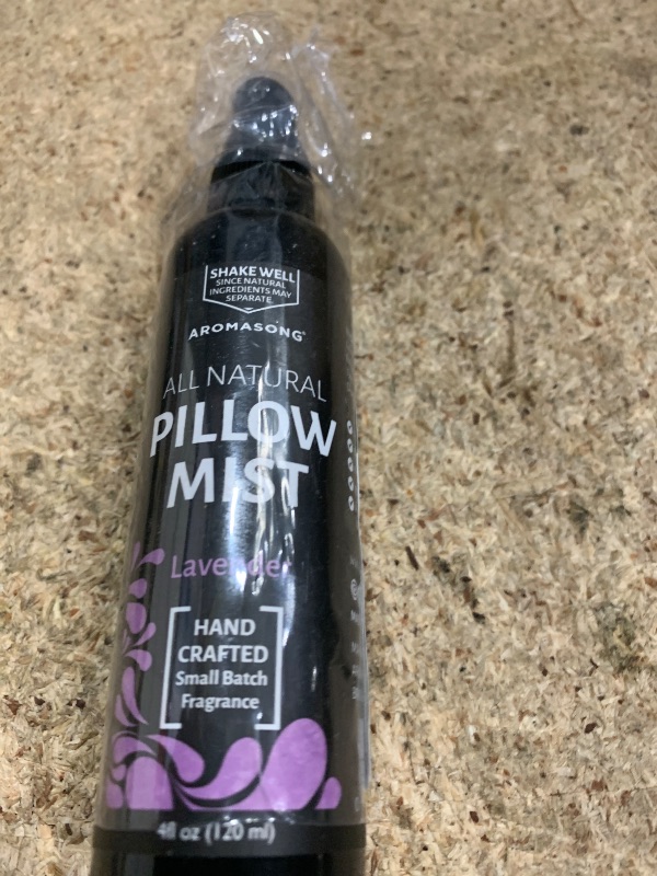Photo 1 of Aromasong Lavender Pillow Spray - All Natural Calming Linen & Bedtime Mist for Deep Sleep - Aromatherapy Botanical Essential Oils for Sleeping - for Relaxing Stress Fragrance Scent