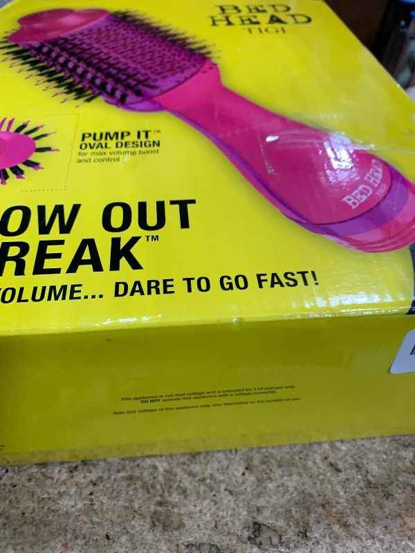 Photo 1 of Bed Head One Step Volumizer and Hair Dryer | Dry, Straighten, Texture, Style in One Step (Pink)