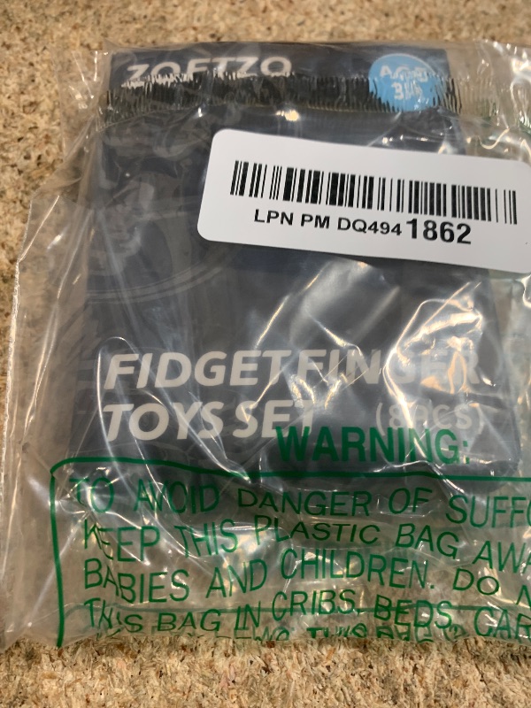 Photo 1 of 8Pcs Sensory Fidget Toys with Fidget Spinner Anxiety Toys Acupressure Rings Bike Chain Marble Mesh and Flippy Chain Desk Fidgets Quiet Toys for Autism,Easter Toys for Teens Adults Boys & Girls