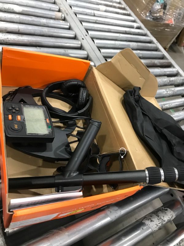 Photo 1 of ** PARTS ONLY ** SUNPOW Metal Detector for Adults Professional - High Accuracy with 12" Waterproof Coil, 2x Backlit LCD Display, Advanced DSP Chip, 5 Modes, Adjustable Length (19"-59"), Sturdy Spiral Structure -OTMD14