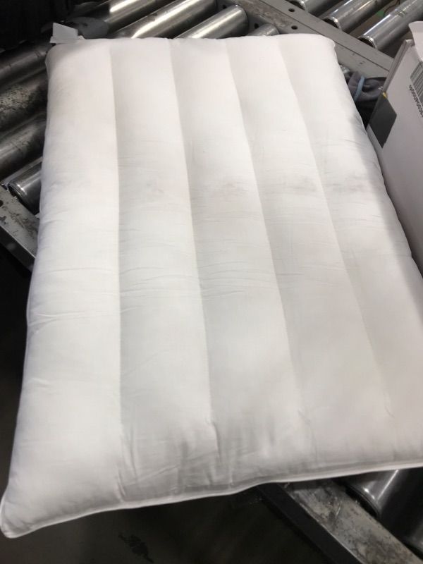 Photo 1 of Bluewave Bedding Ultra Slim Gel Memory Foam Pillow for Stomach and Back Sleepers - Thin, Flat Design for Cervical Neck Alignment and Deeper Sleep (2.75-Inches Height, Standard Size)