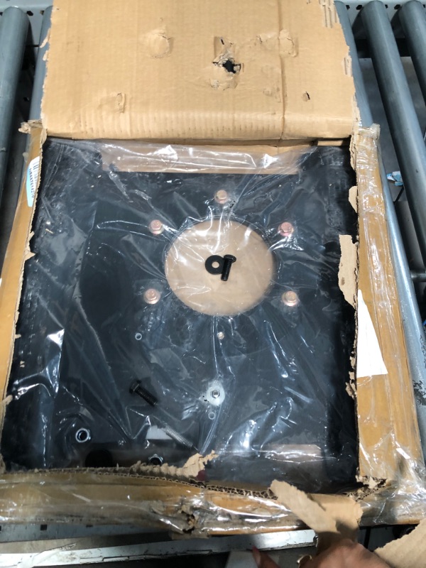 Photo 1 of (missing few screws) FTP004 Seat Swivel Base Compatible with F/ord Transit 150/250/350 2014 2015 2016 2017 2018 2019 2020 2021 (Right Passenger Side)