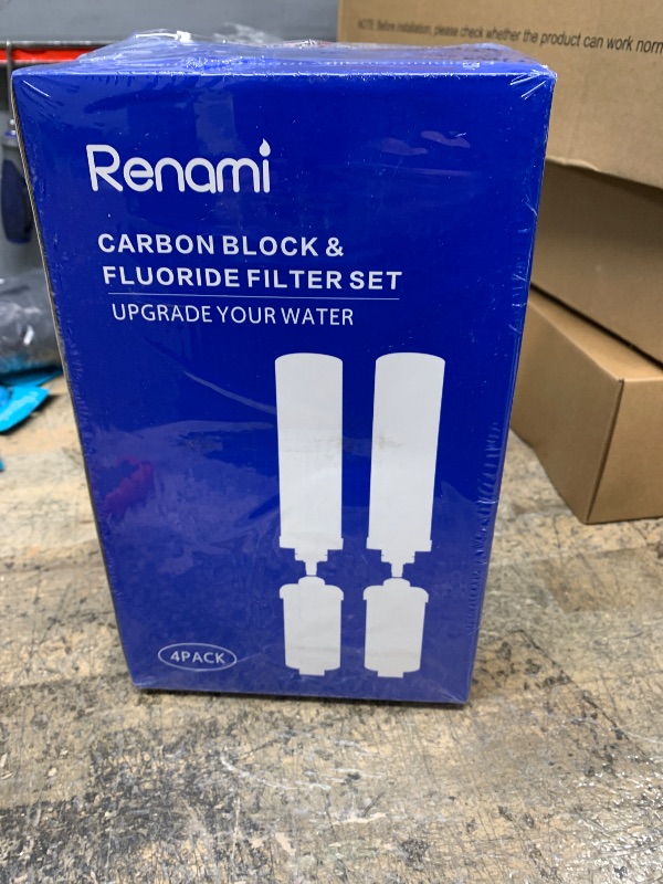 Photo 1 of Renami Gravity Water Filter Replacement for Berkey® BB9-2® Black Filters & PF-2® Fluoride Filters, Compatible with Berkey® Gravity Water Filter System, Combo Pack