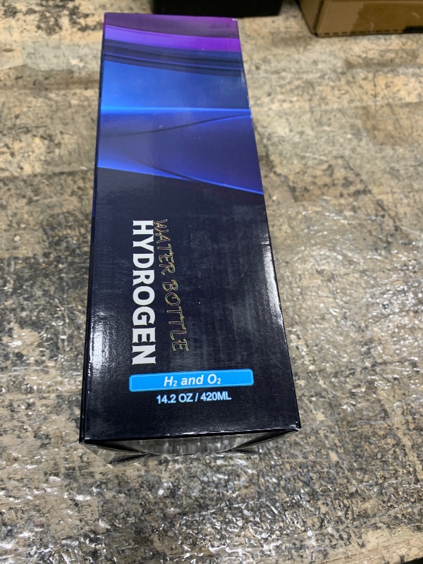 Photo 1 of 2025 New Hydrogen Water Generator Bottles, Portable Hydrogenated Water Bottle with SPE PEM Technology, 420ml Hydrogen Water Bottle Generator, Rechargeable Ionizer Machine for Home, Office, and Travel