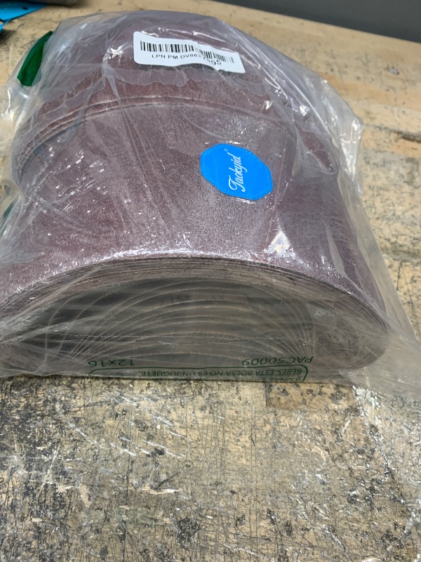 Photo 1 of 24Pcs 4x21-Inch Sanding Belts,Craftsman Sanding Belt Assortment 4x21, 8PCS Each of 40 60 80 Grit, 24 Pack