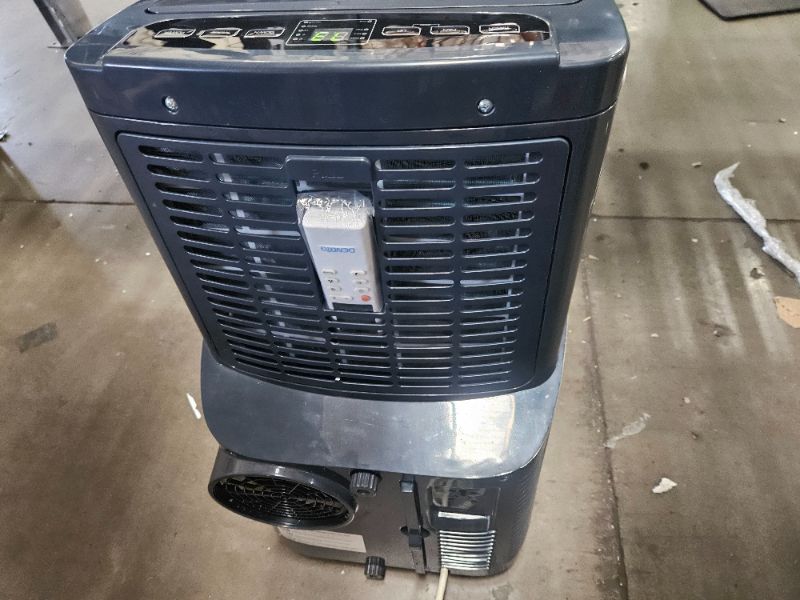 Photo 1 of ***PARTS ONLY***DENBIG Portable Air Conditioner for Rooms up to 450 Sq. ft, 12,000 BTU 3-in-1 AC unit with Dehumidifier and Cooling Fan with 3 Speeds, Digital Display, Remote Control, 24-hour Timer, Window Vent Kit