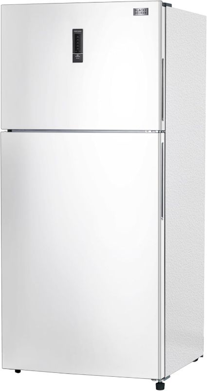 Photo 1 of 
BLACK+DECKER 16.4 Cu. Ft. Top Mount Refrigerator with Freezer, 2 Door Refrigerator with Top Freezer and Separate Temperature Controls, Auto Defrost,...
