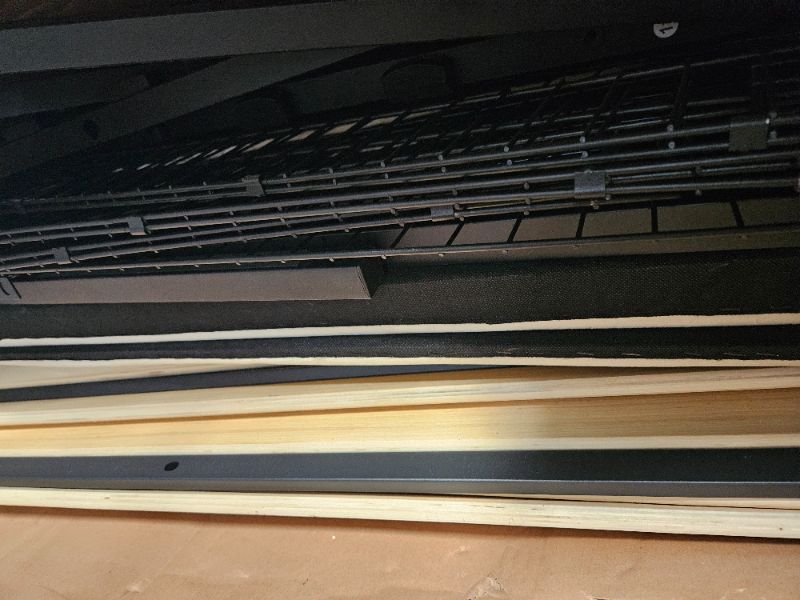 Photo 1 of ***PARTS ONLY***VECELO Full Size Upholstered Bed Frame with 4 Drawers and Headboard, Velvet Platform Storage Bedframe, Wooden Slats Support, No Box Spring Needed,Bone Beige